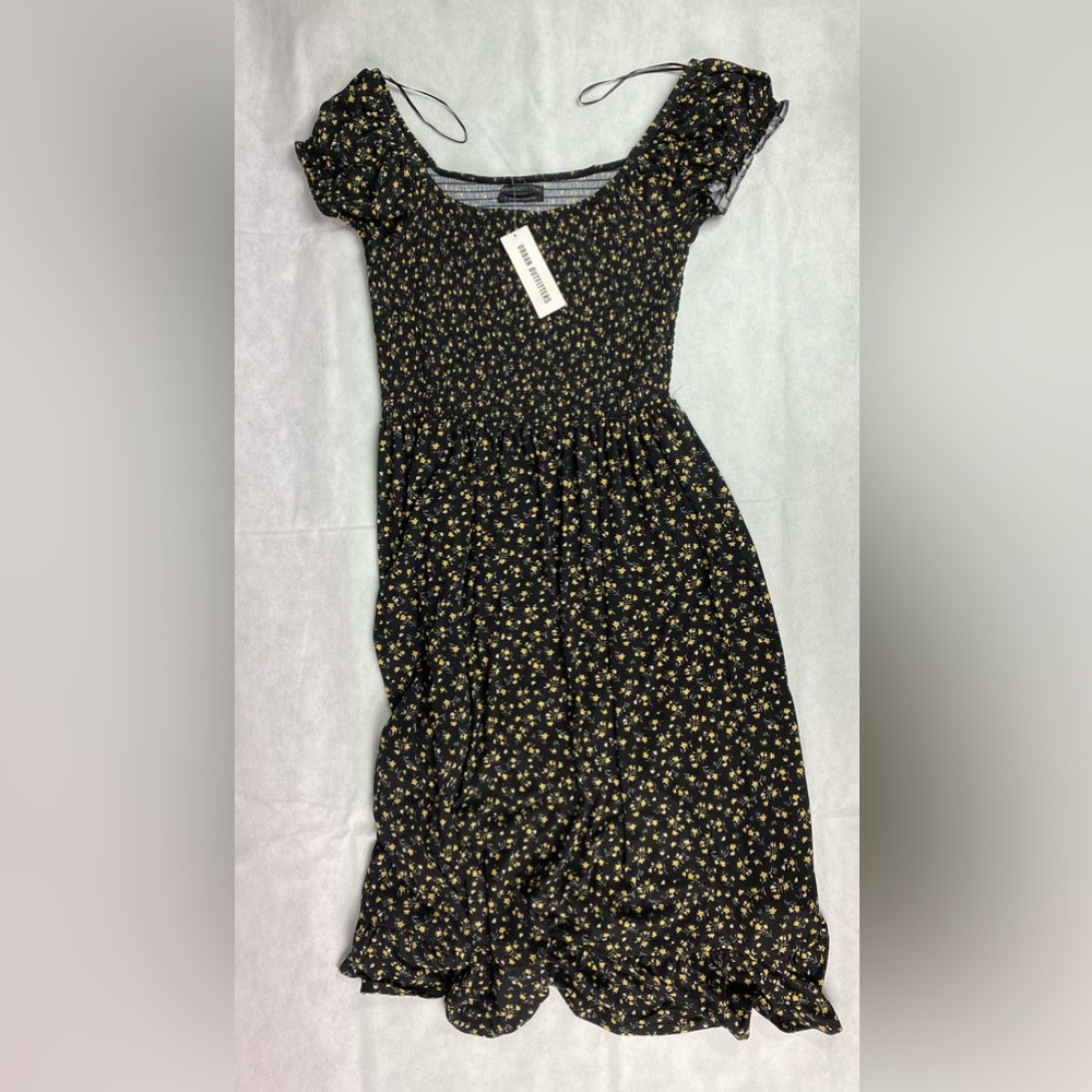 Black casual dress